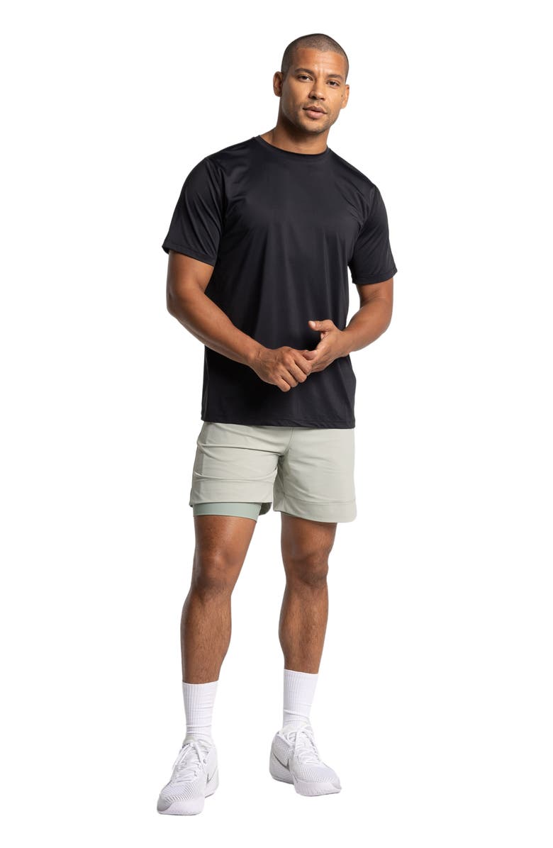 AVI Performance Pickleball Short Sleeve, Alternate, color, Black Beauty