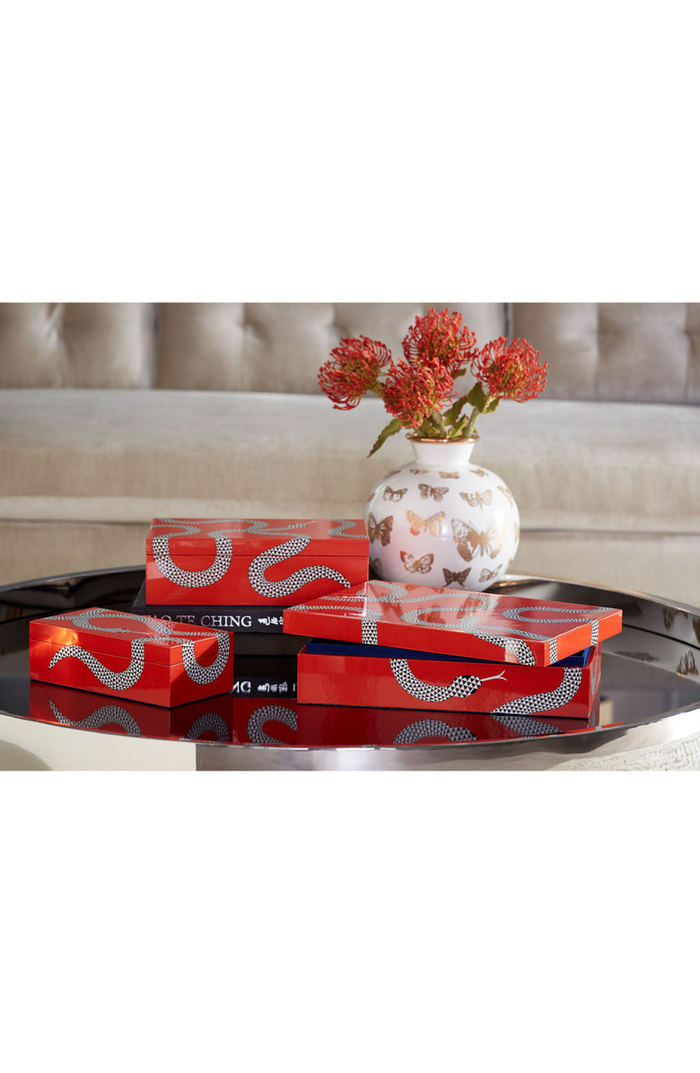 Jonathan Adler Botanist Round Butterfly Vase, Alternate, color,