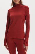 Varley Always Warm Mock Neck Base Layer Top