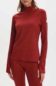 Varley Always Warm Mock Neck Base Layer Top