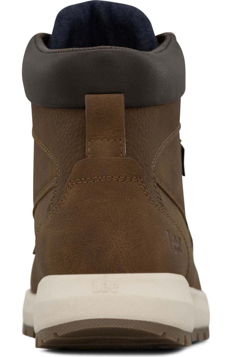 Lee Riker Lace-Up Boot, Alternate, color, British Tan Wax/ Chocolate