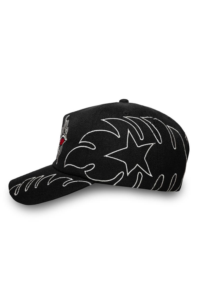 PLEASURES Afterlife Snapback Baseball Cap, Alternate, color, Black