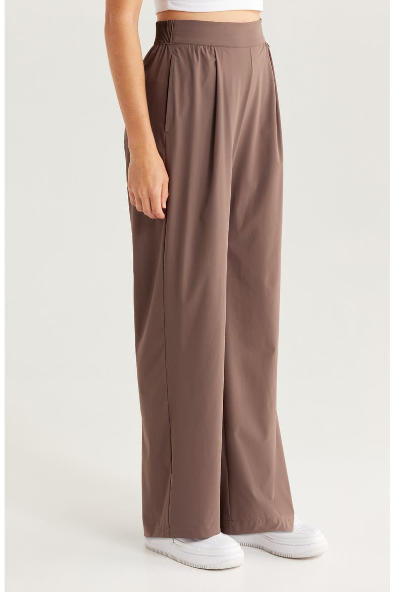 24.7 PerfectStretch Dri-FIT High Waist Loose Wide Leg Pants, Alternate, color, 004 IRONSTONE/IRONSTONE