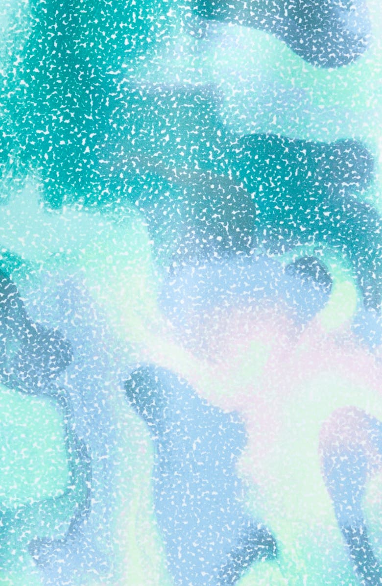 Zella Girl Kids' Reversible One-Piece Swimsuit, Alternate, color, 