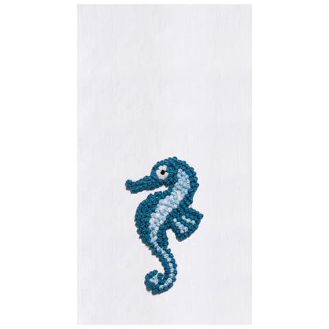 Seahorse Flour Sack Cotton Kitchen Towel