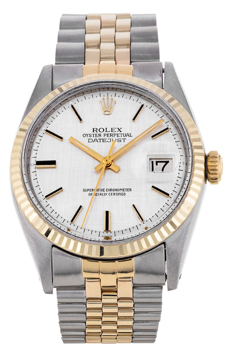 Watchfinder & Co. Rolex Preowned Datejust Bracelet Watch, 36mm, Main, color,
