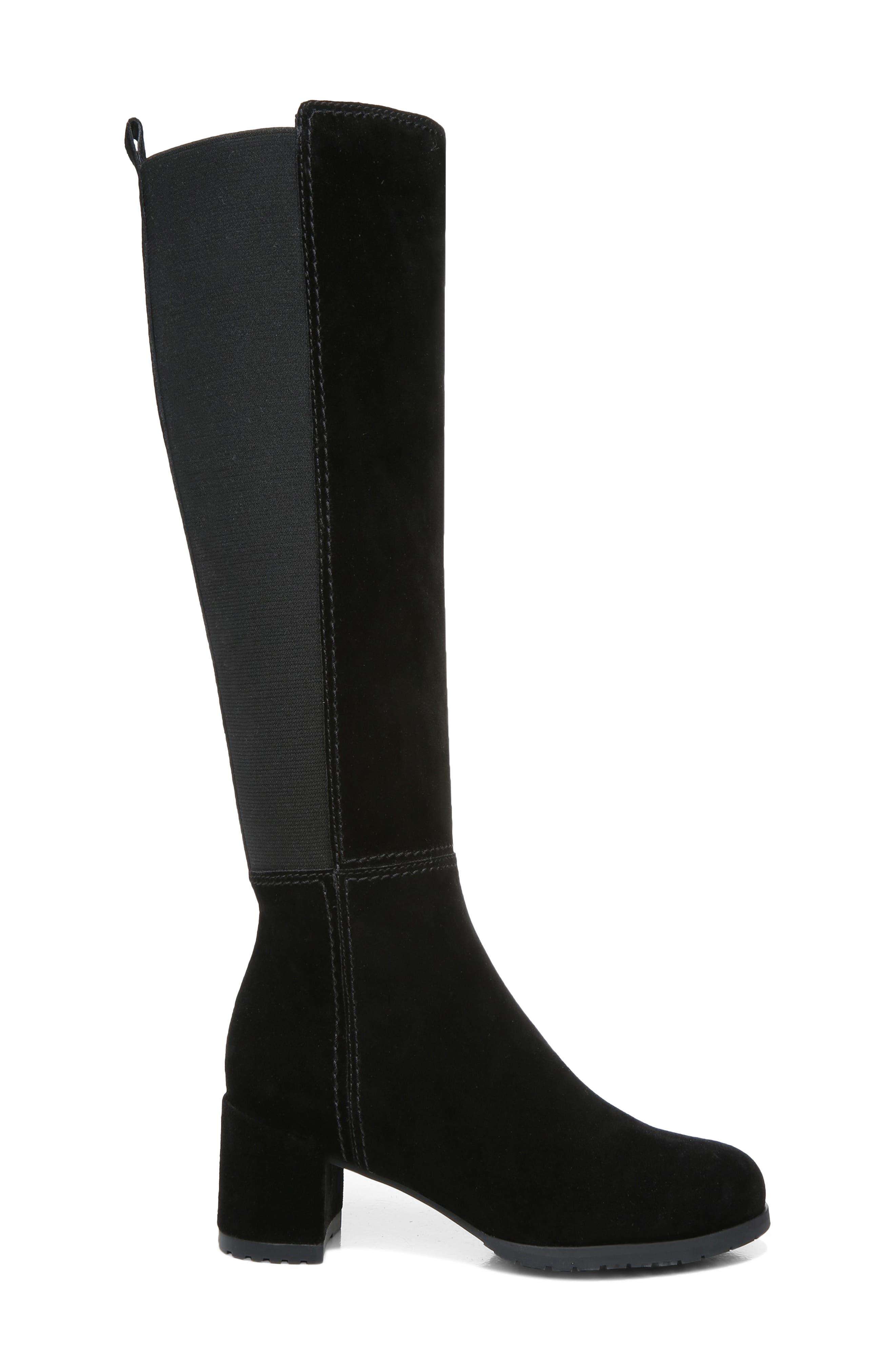 Naturalizer Brent Water Repellent Knee High Boot, Alternate, color, 