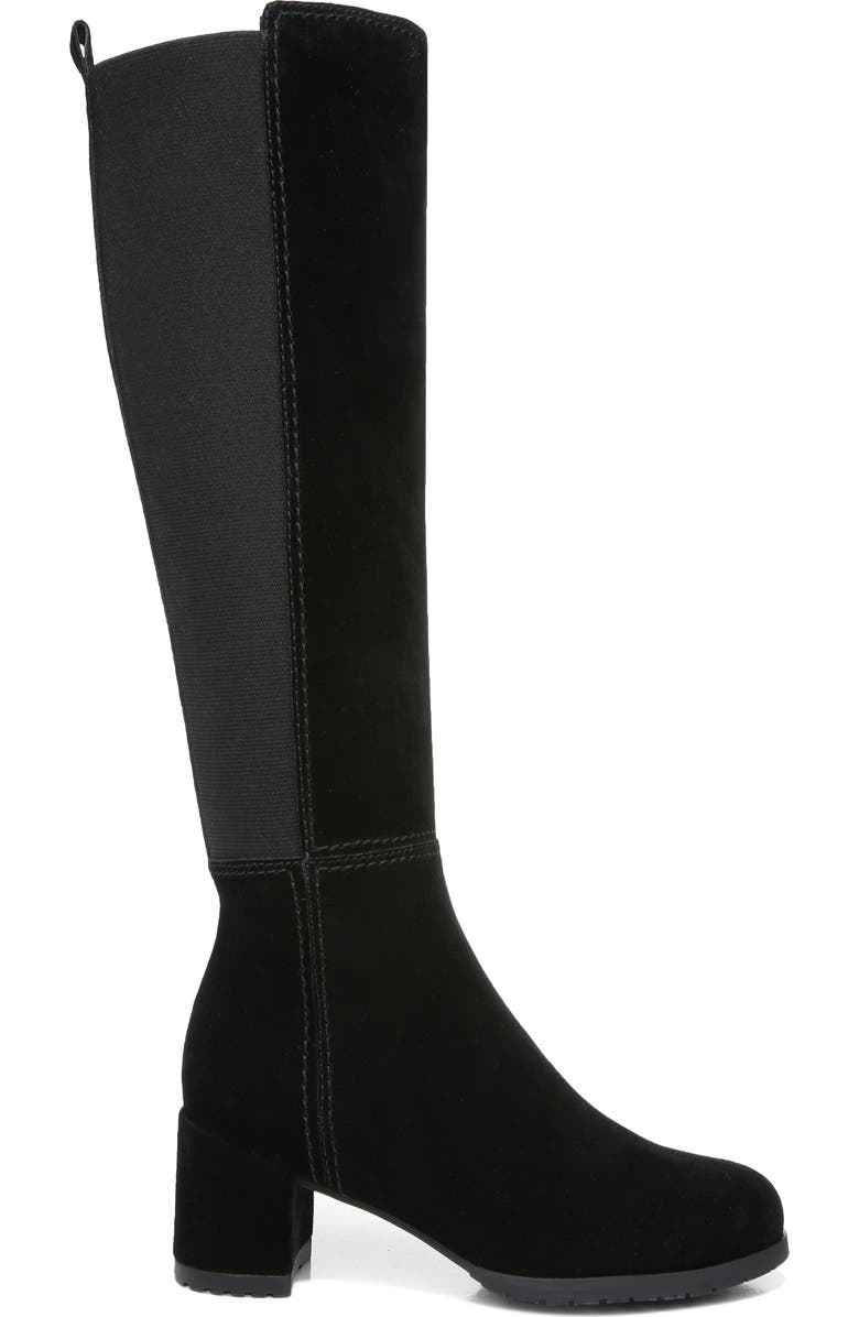 Naturalizer Brent Water Repellent Knee High Boot, Alternate, color,