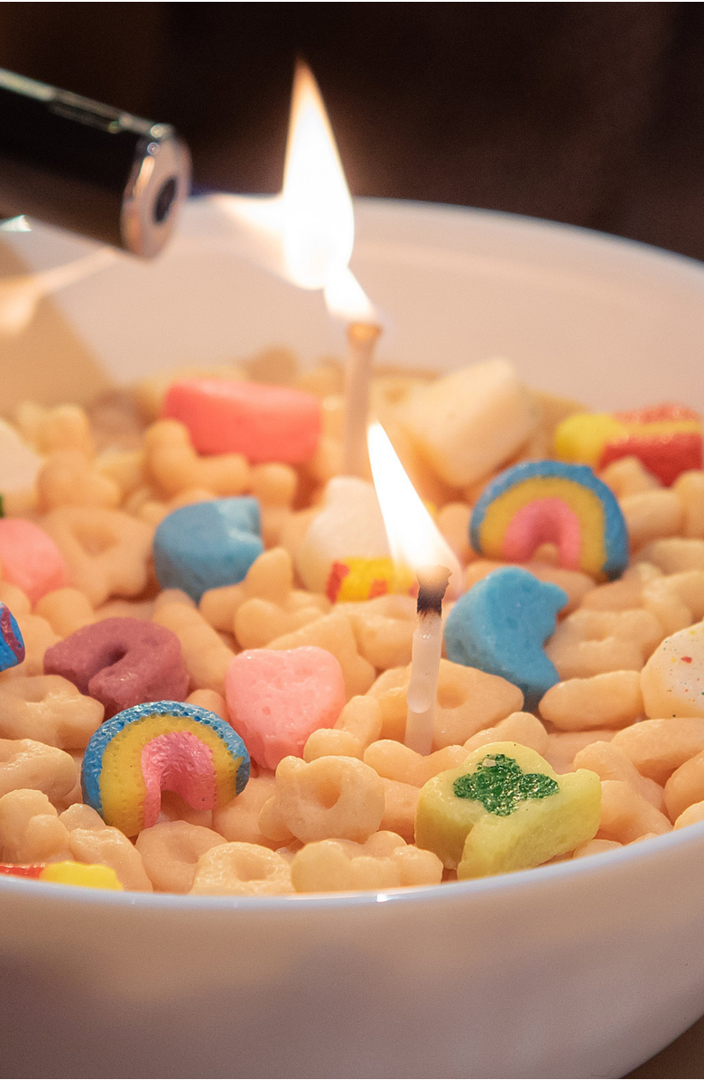 Southlake gifts Lucky Charms Cereal Candle 3.0, Alternate, color, NO COLOR