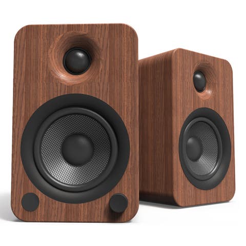 YU4 Powered Bookshelf Speakers with Built-In Bluetooth - Pair