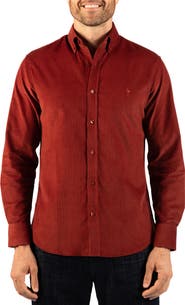 TailorByrd Corduroy Button-Up Shirt