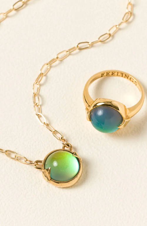 Uncommon Goods Mood Necklace In Multi