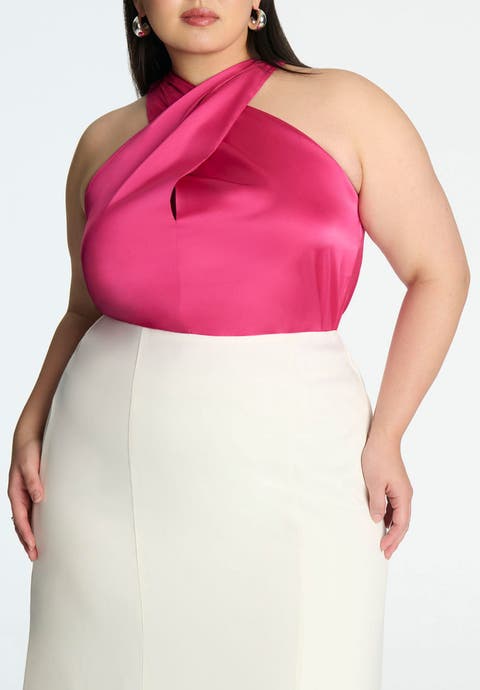 Halter Neck Top (Plus Available)