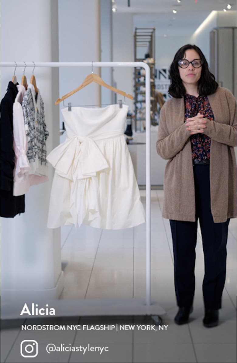 Liv Strapless Dress, sales video thumbnail