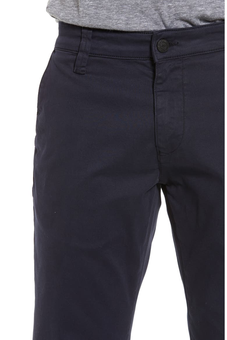 Johnny Slim Fit Twill Pants, Alternate, color, DARK NAVY TWILL
