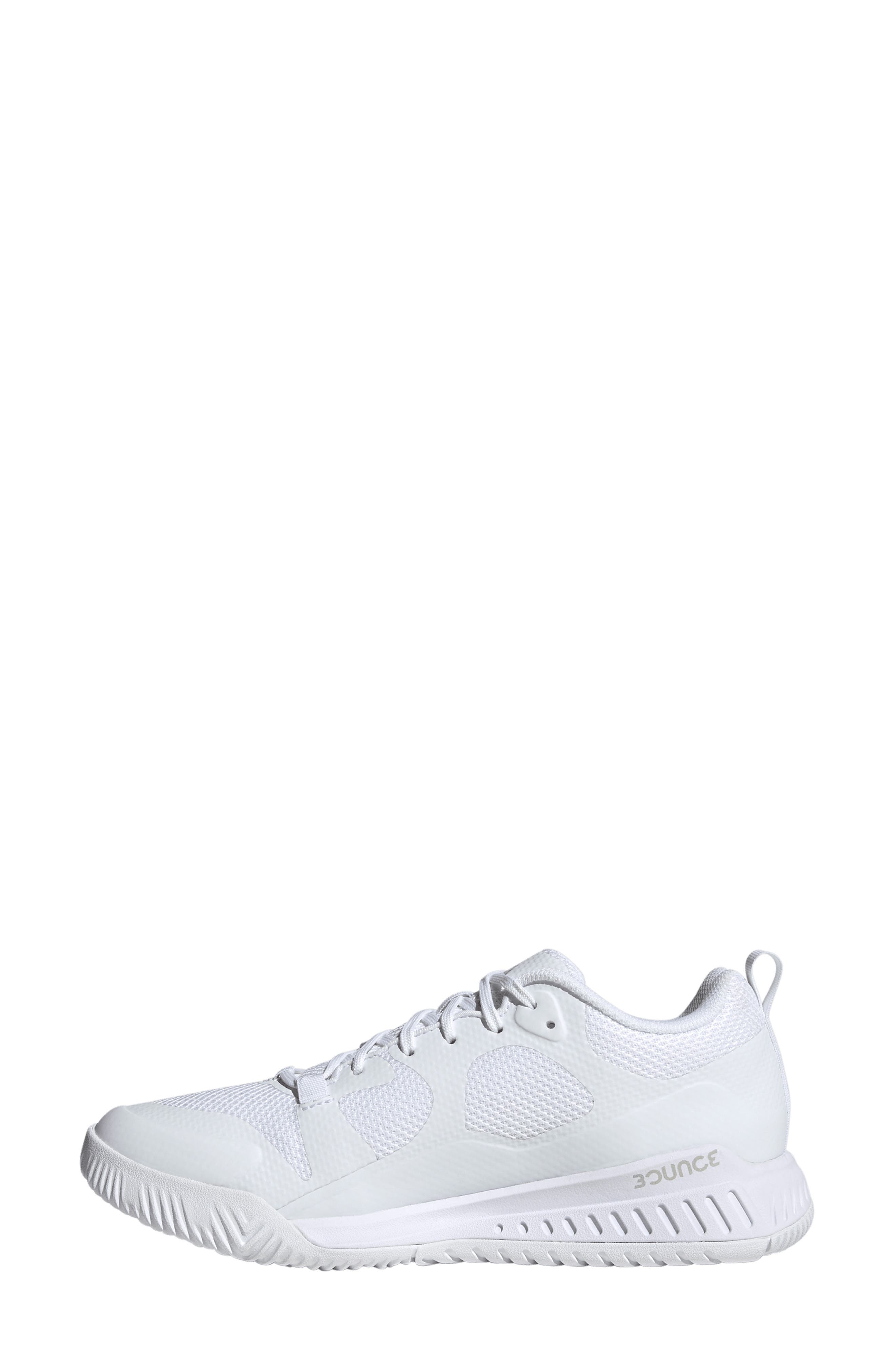 adidas Court Team 2.0 Training Shoe, Alternate, color, White/ Silver Metallic/ Grey