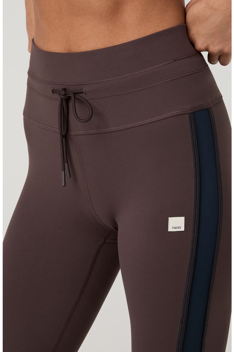Daily Track High Waist 7/8 Leggings, Alternate, color, FRENCH ROAST