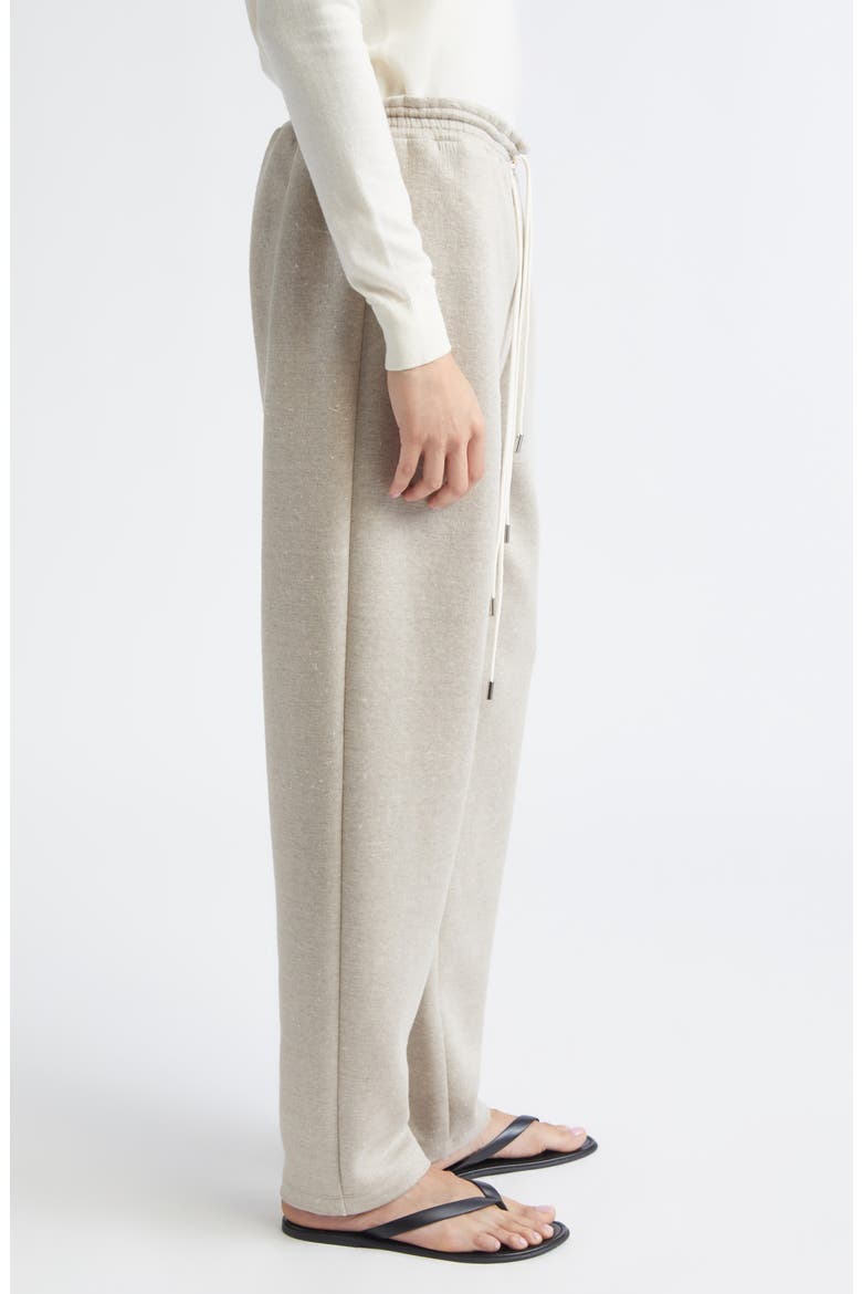 Mott Linen Blend Drawstring Pants, Alternate, color, OAT