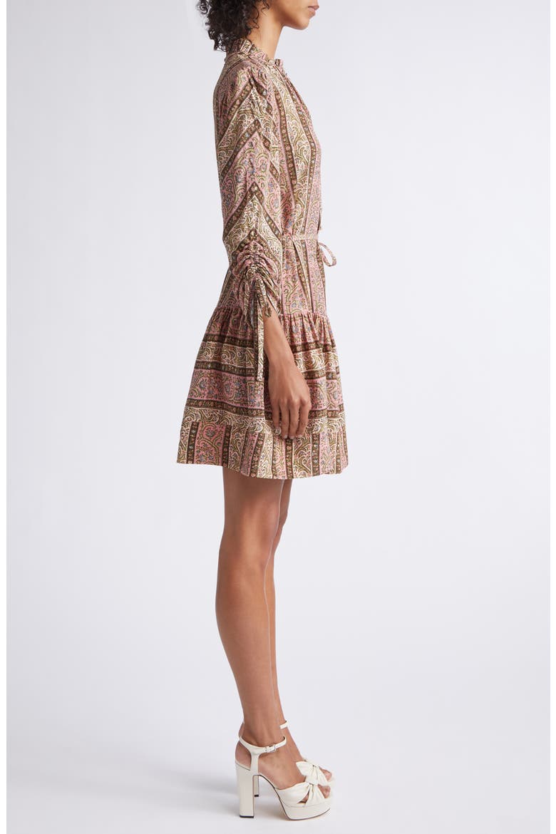 Junie Pepper Paisley Shirtdress, Alternate, color, AMOUR PINK MULTI