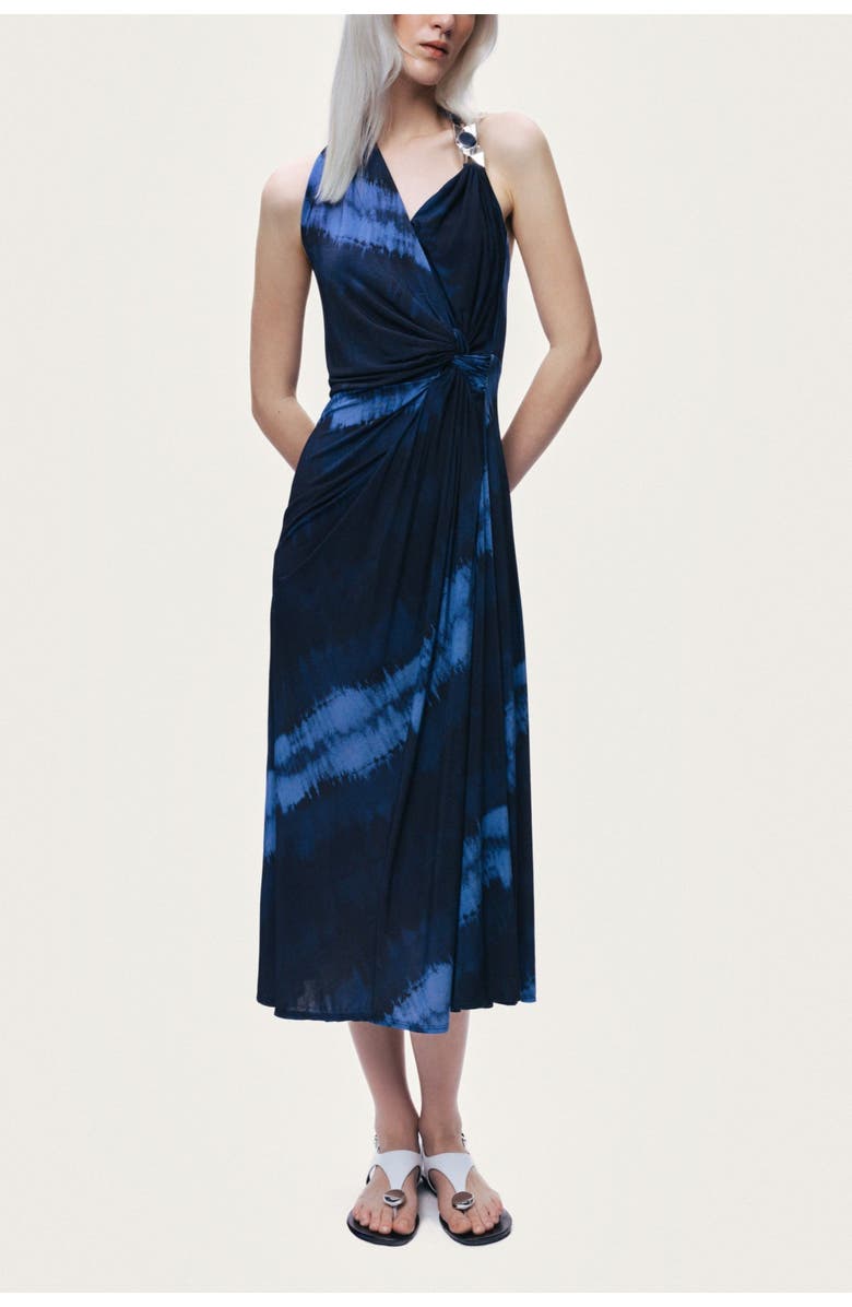 Nocturne Printed Sleeveless Maxi Dress, Main, color, Multi-Colored