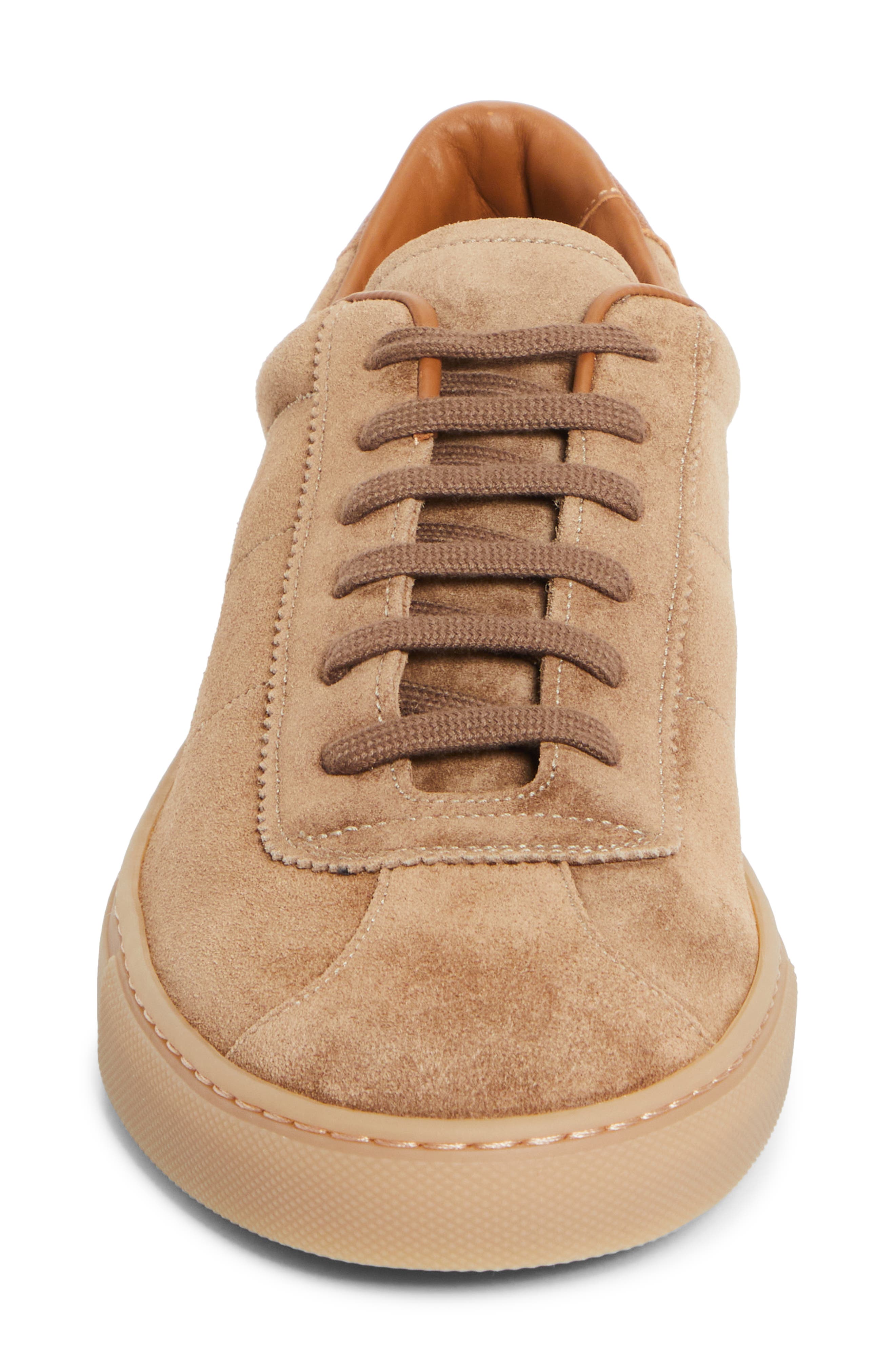 Common Projects Field Suede Trainer Sneaker, Alternate, color, Tobacco