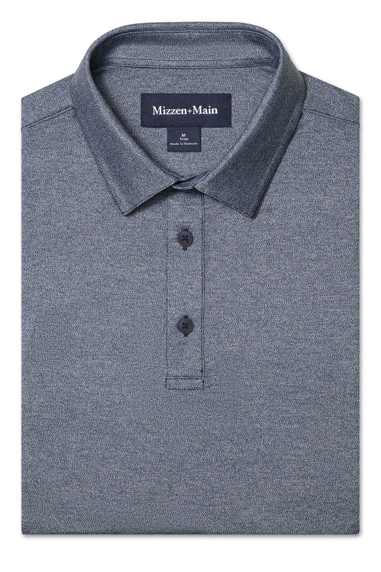 Harper Performance Polo, Alternate, color, NAVY HEATHER