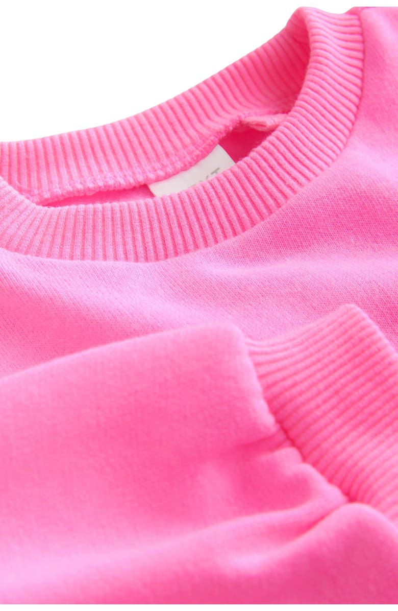 NEXT Kids' Sweatshirt & Bike Shorts, Alternate, color, Pink