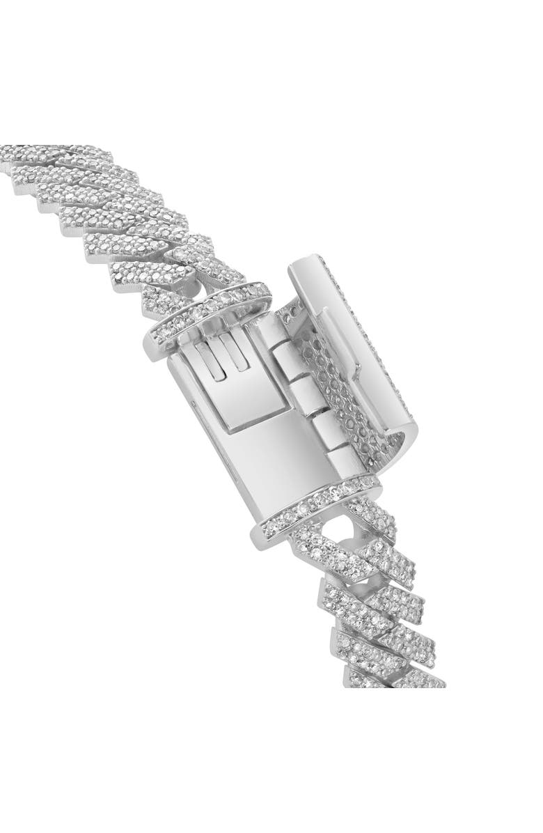 LuvMyJewelry Diamond Link Cuban Bracelet in 10K Gold - 3.2 to 3.5ct., Alternate, color,