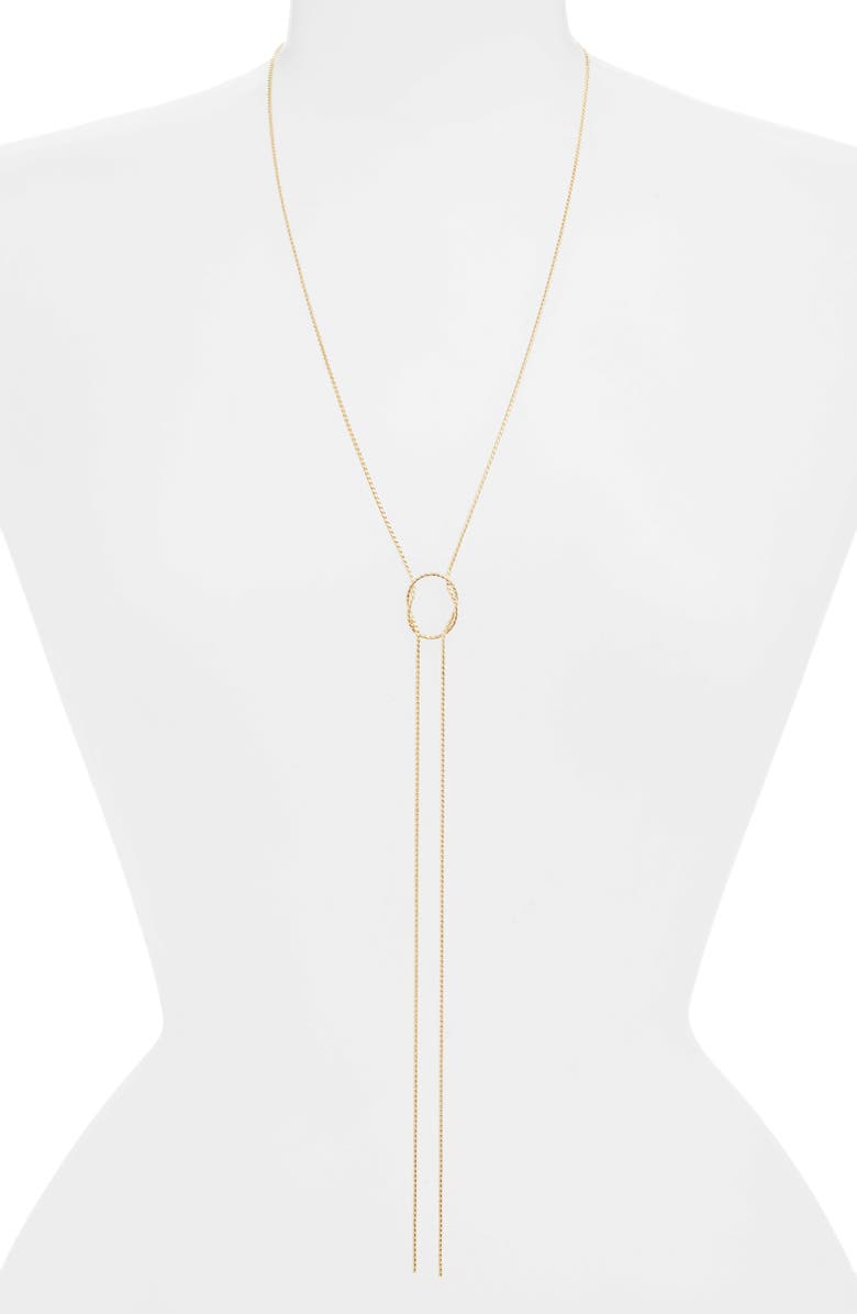 Halogen<sup>®</sup> Knotted Y-Necklace, Main, color, 