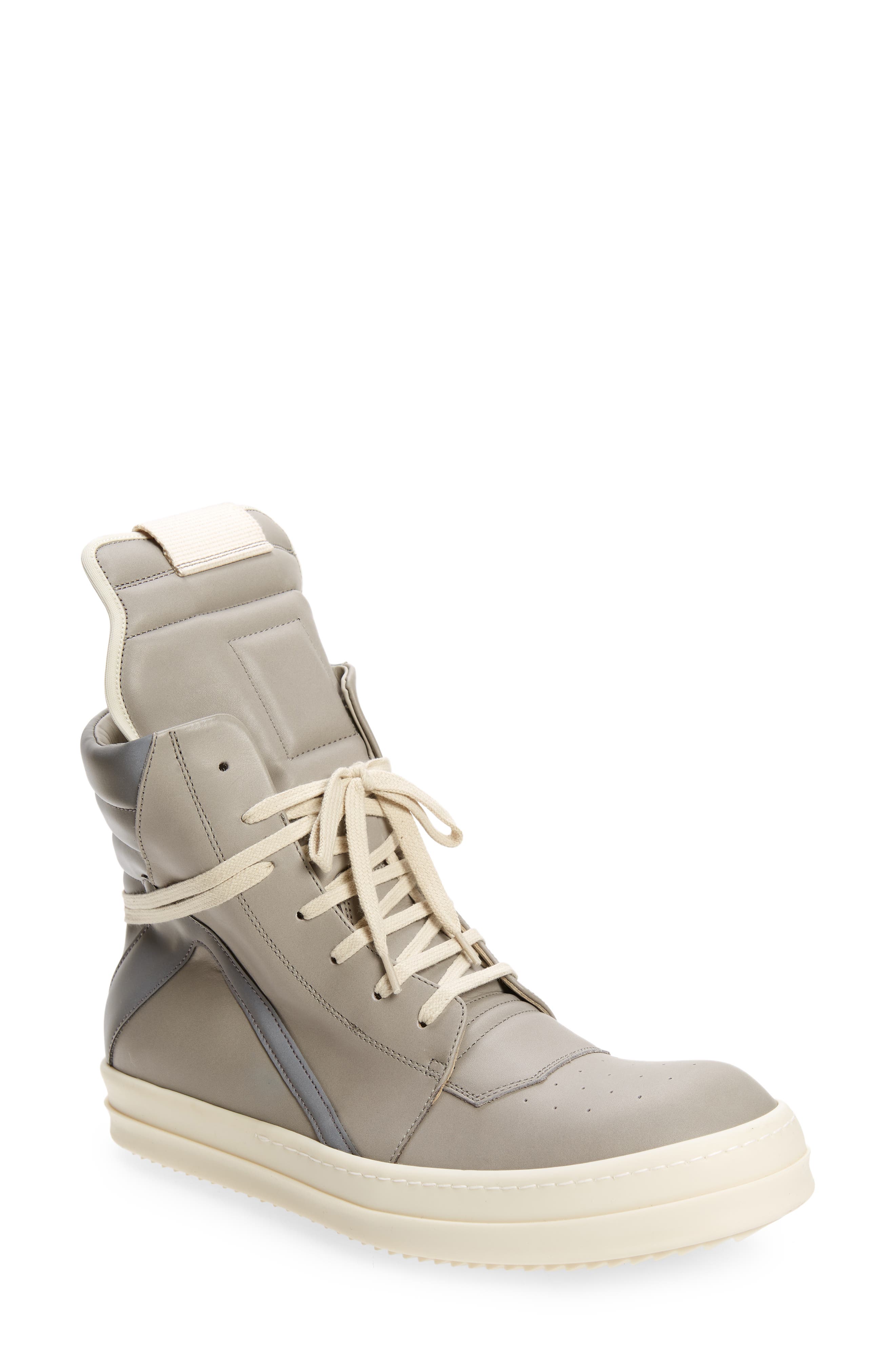 Rick Owens Geobasket High Top Sneaker, Main, color, 