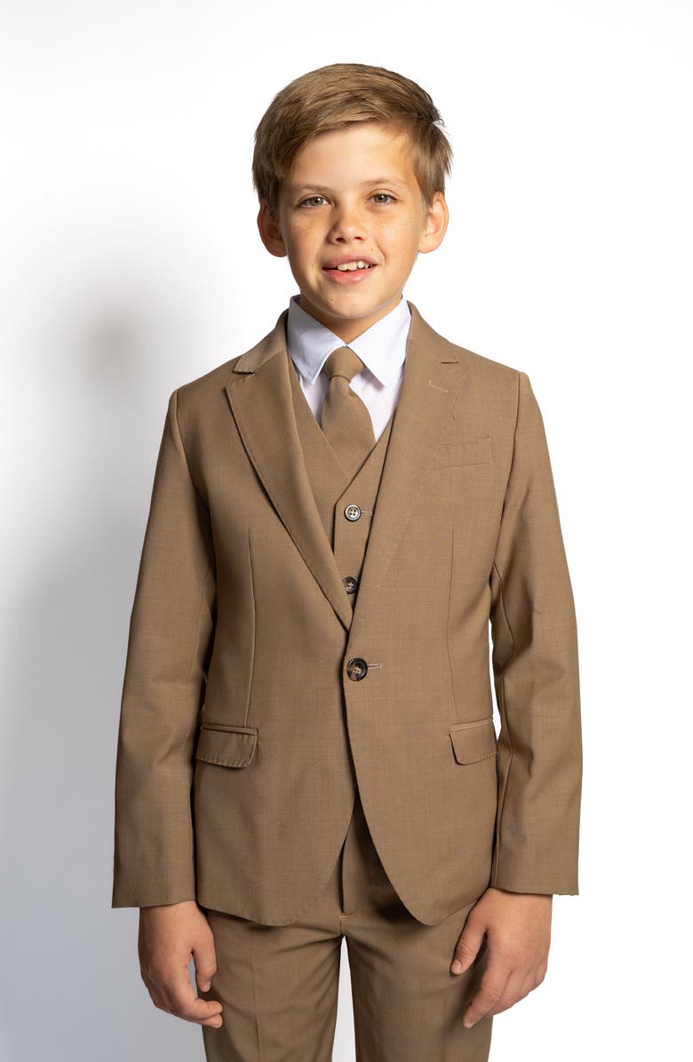 Peanut Butter Collection Kids' Luxor Five-Piece Suit, Alternate, color, Luxor Desert Beige