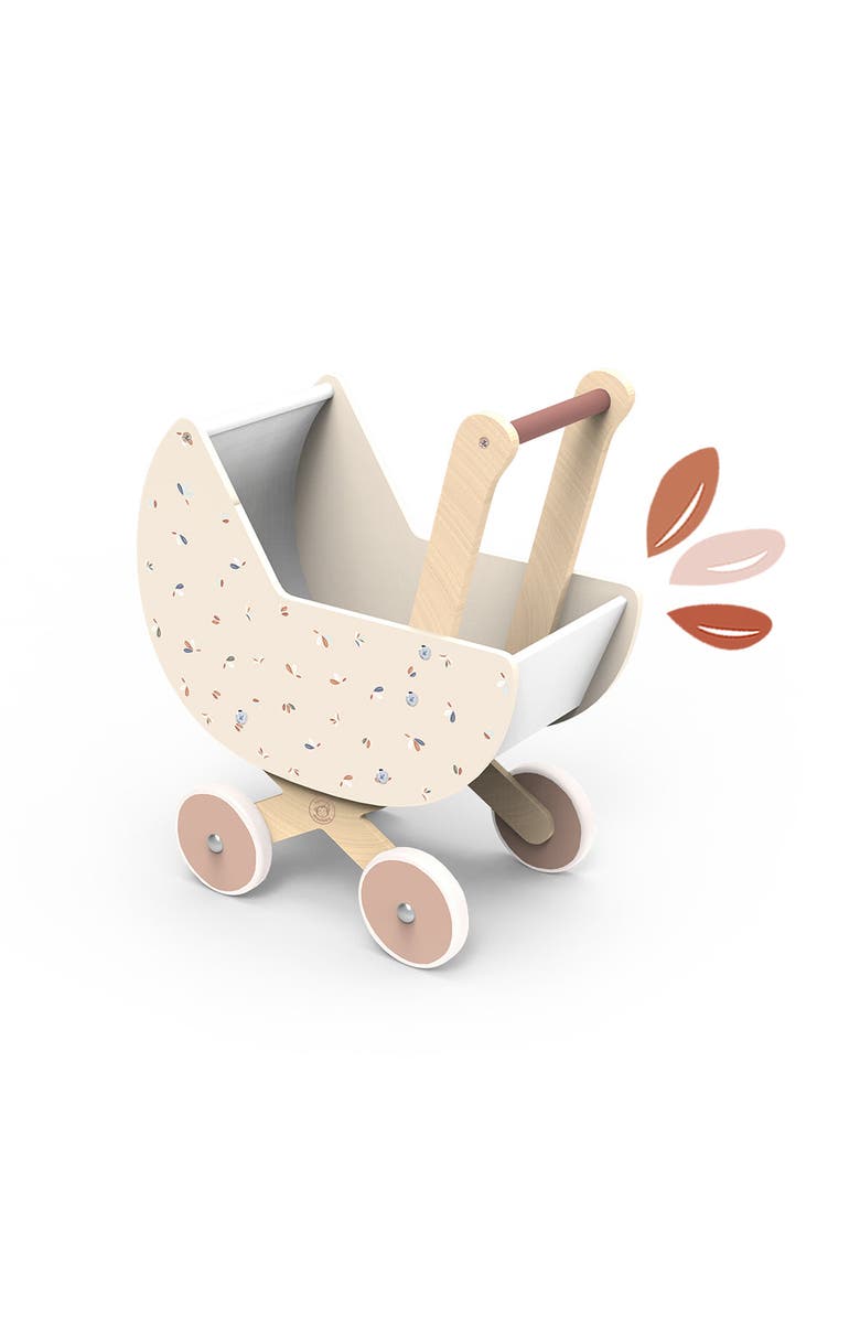 Speedy Monkey Doll Pram, Main, color, Multi