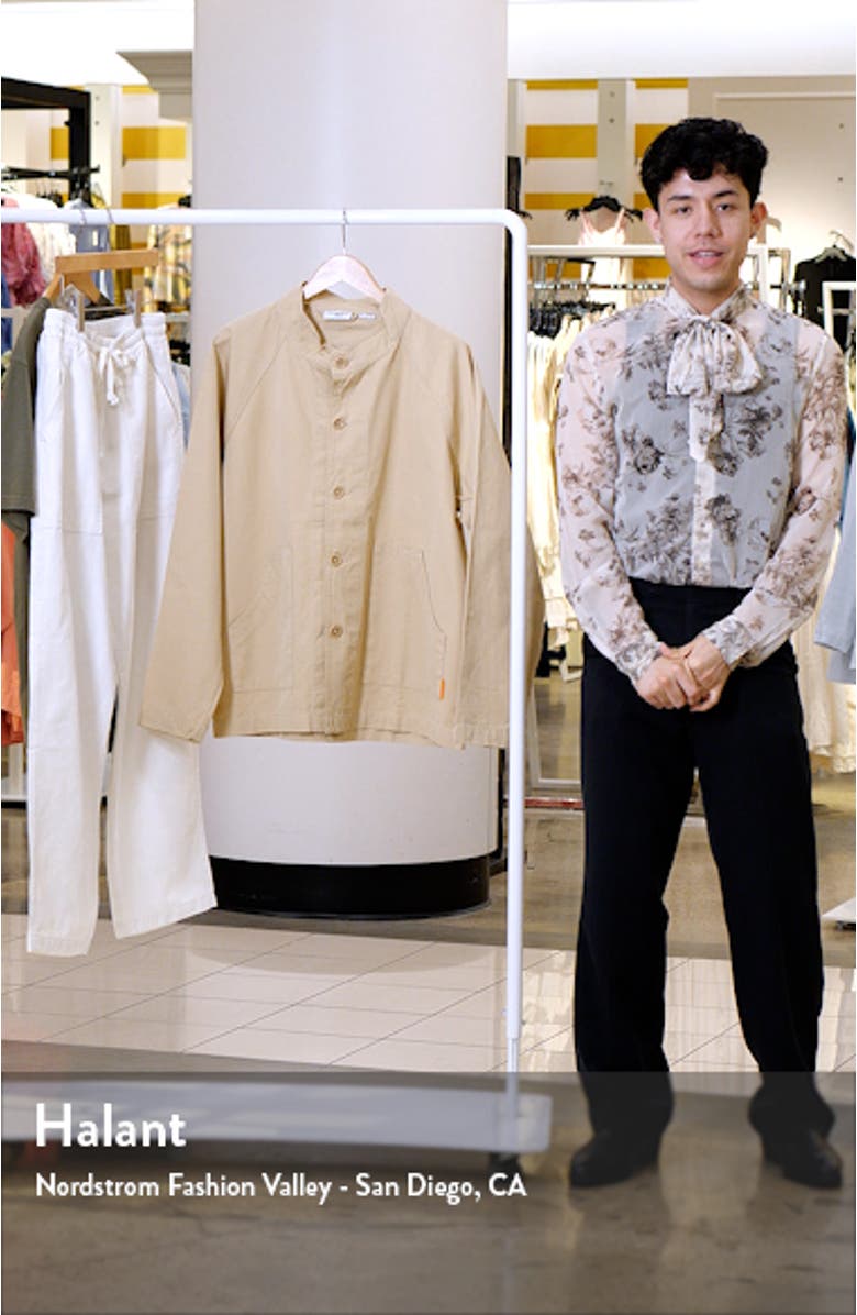 Waiter Organic Cotton Twill Jacket, sales video thumbnail