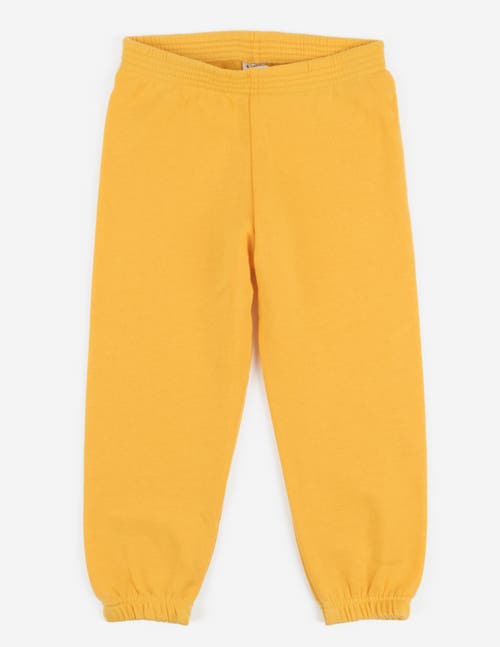 Leveret Kids Sweatpants In Yellow