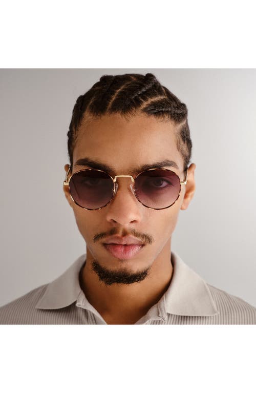 Le Specs Lost Legacy 51mm Gradient Round Sunglasses In Multi
