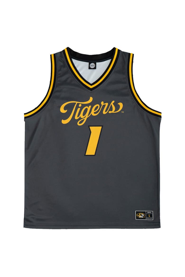 Unisex Anthracite Missouri Tigers Alternate Script Jersey, Alternate, color, Anthracite