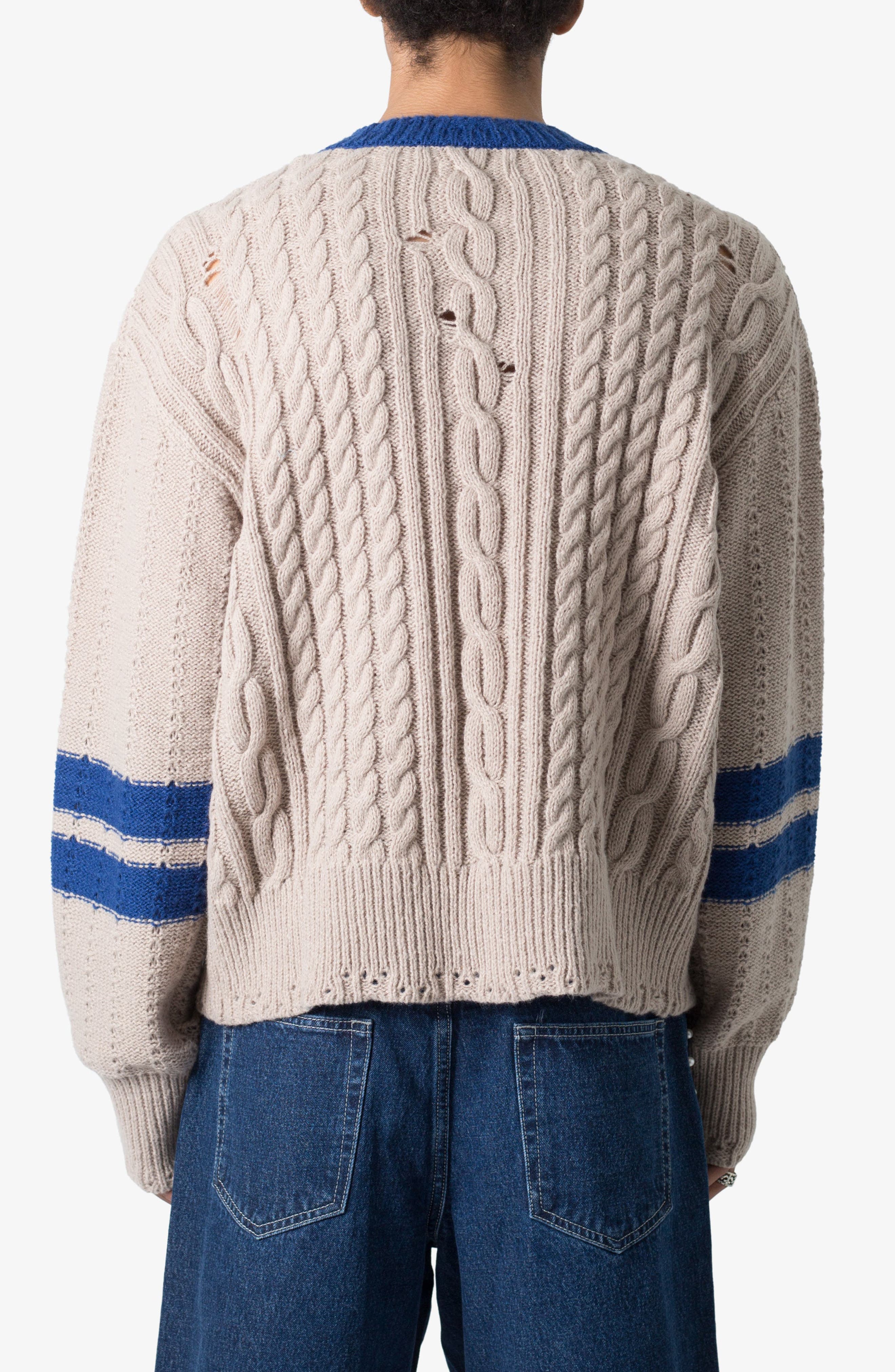 Varsity V-Neck Sweater - image 2