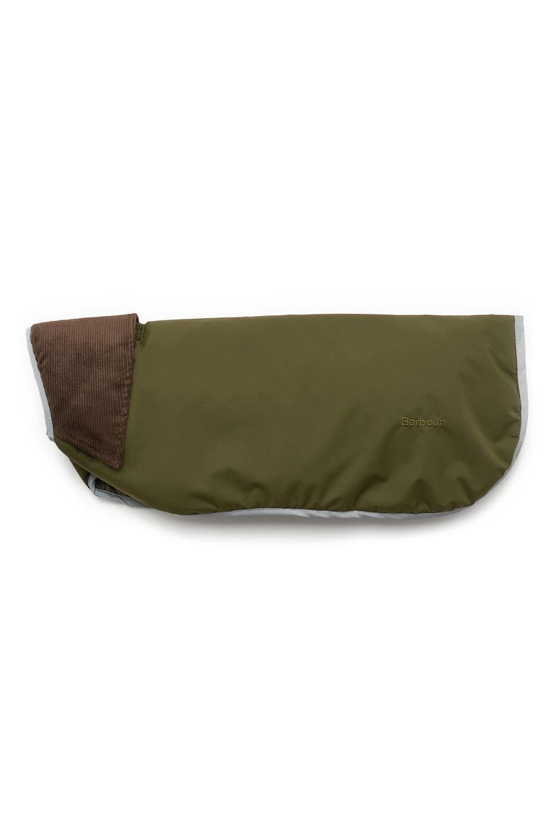 Monmouth Waterproof Dog Coat, Main, color, OLIVE