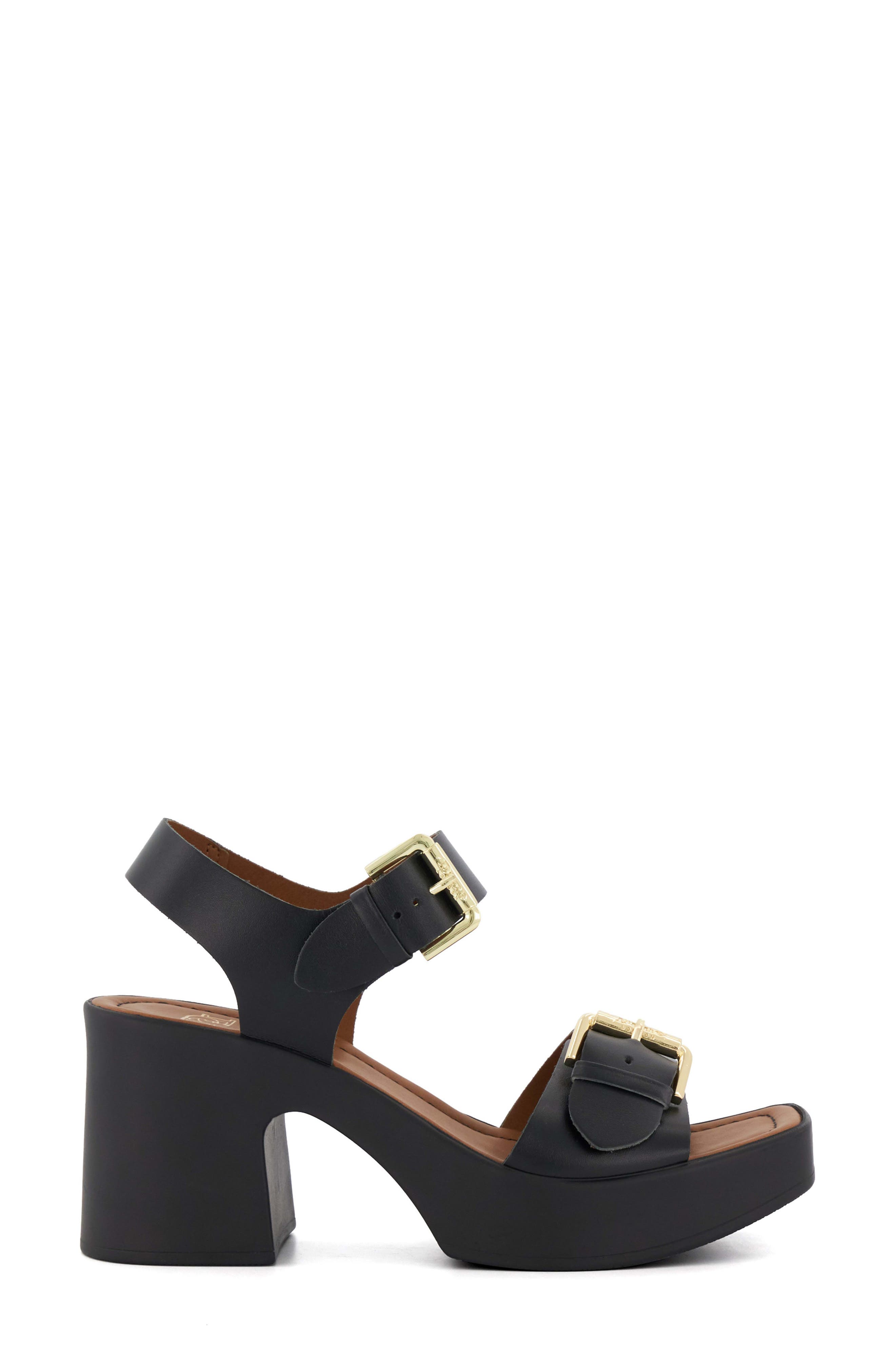 Dune London Jenies Platform Sandal, Alternate, color, 