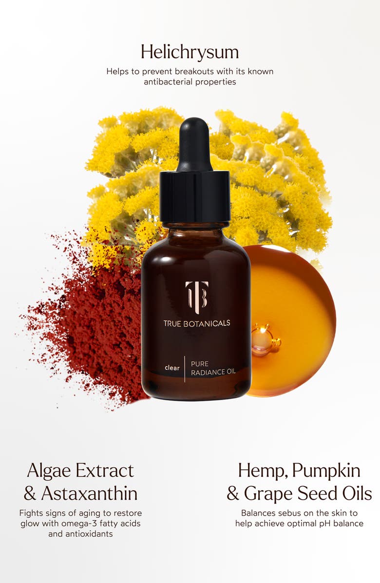 True Botanicals Clear Pure Radiance Oil, Alternate, color,