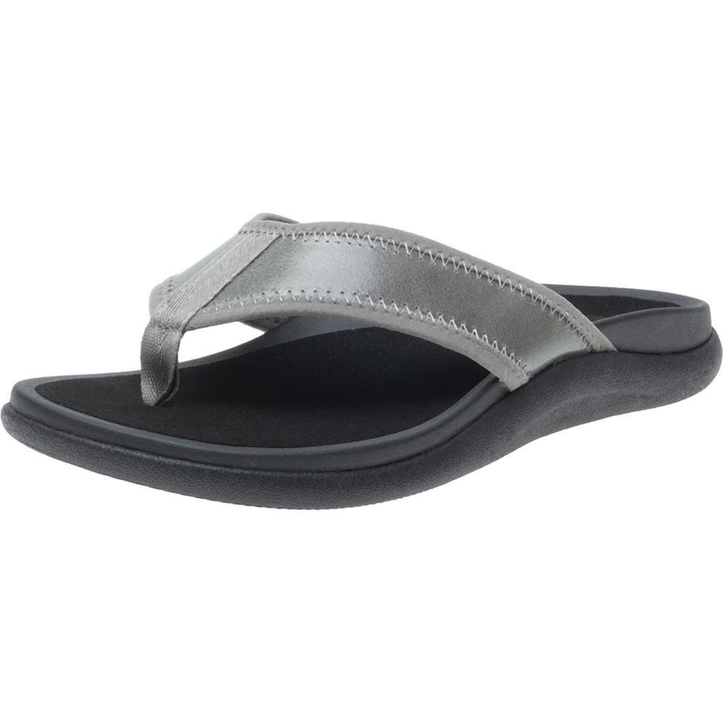 Abeo Laguna Sandal In Metallic - Metatarsal