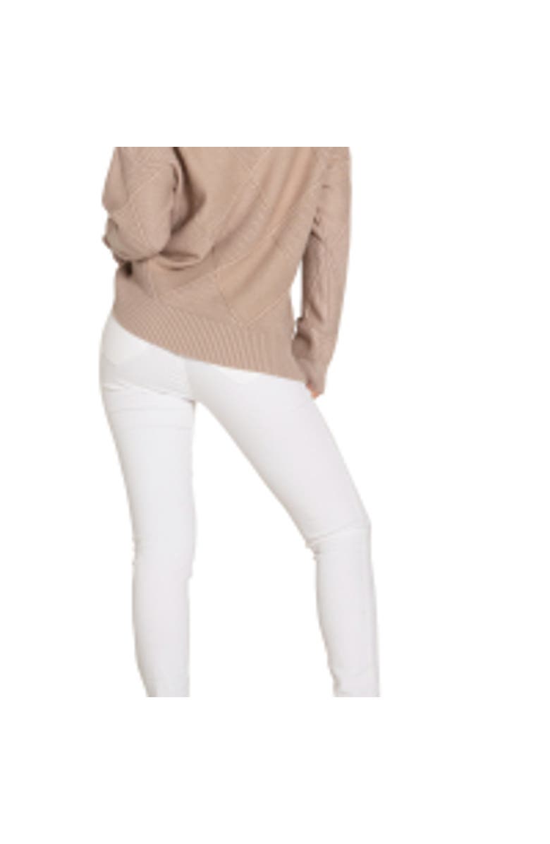 Belle & Bloom The Academy Turtleneck Jumper, Alternate, color, Oat