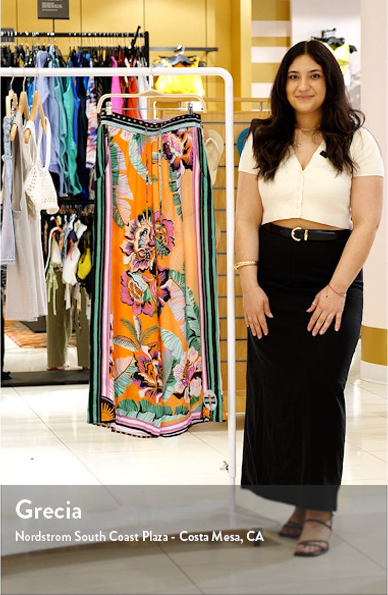 Apricot Blooms Ninette Cover-Up Pants, sales video thumbnail