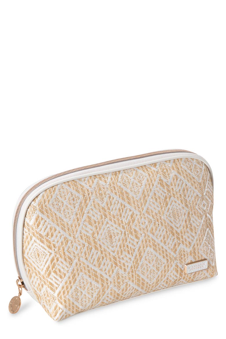 Lola Makeup Bag, Alternate, color, COCONUT