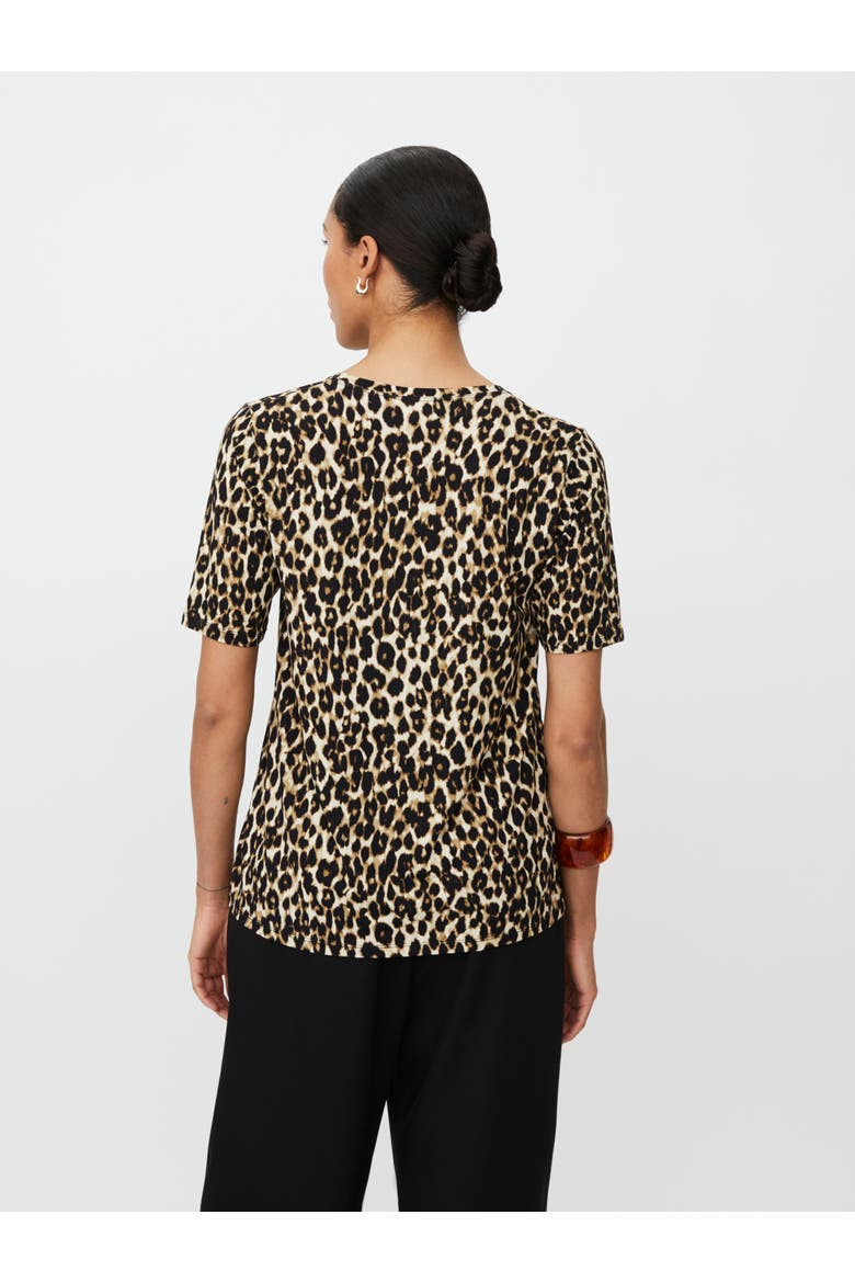 MaButta Leopard Print Top, Alternate, color, Incense