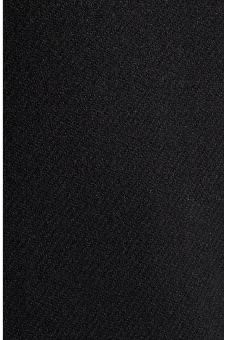 Inset Waist Coat, Alternate, color, BLACK
