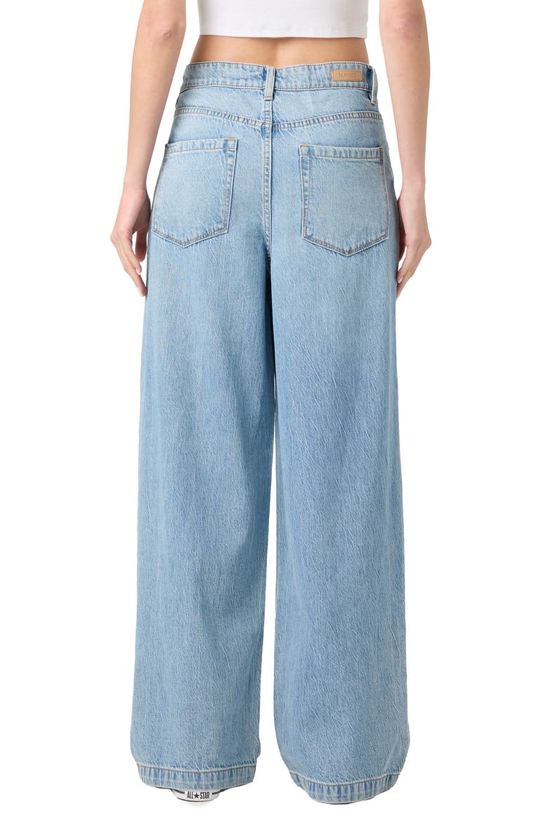 Low Rise Baggy Fit Jeans, Alternate, color, FEELING GOOD