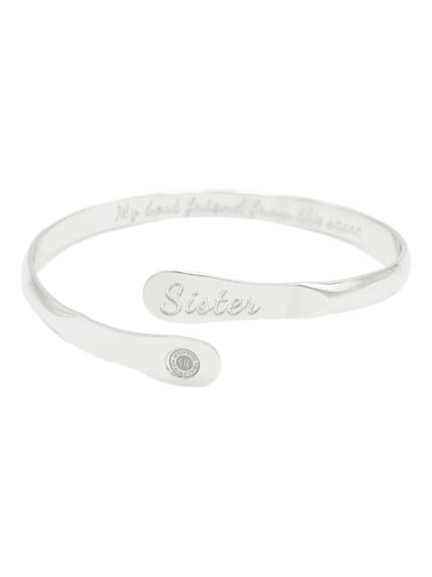Sister Bracelets Engraved My best friend from the start