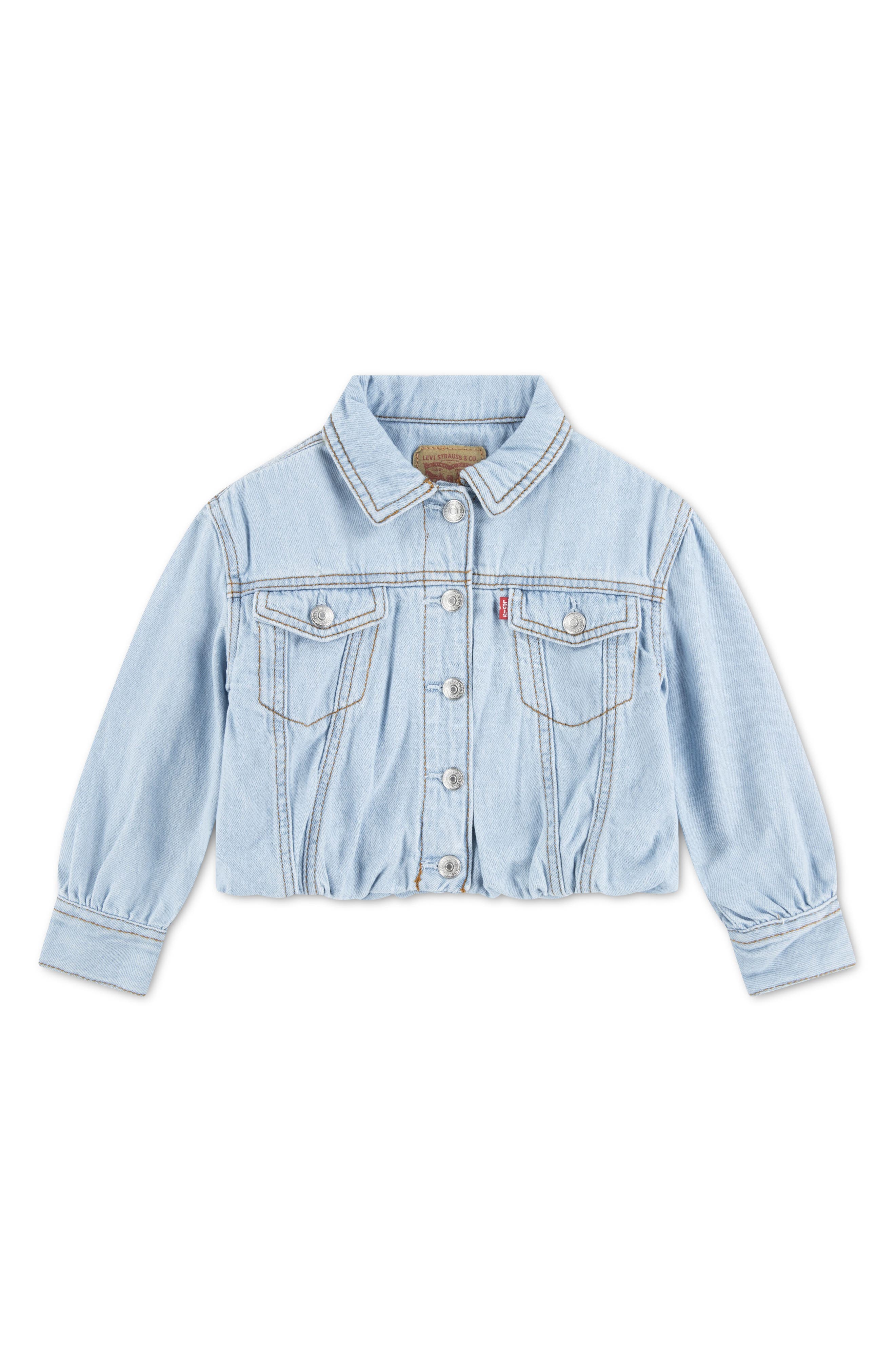 Kids' Bubble Denim Trucker Jacket