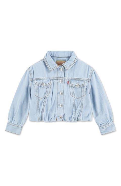 Kids' Bubble Denim Trucker Jacket
